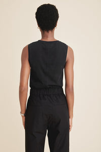 The Muscle Tee in Black
