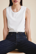Load image into Gallery viewer, The Muscle Tee in White
